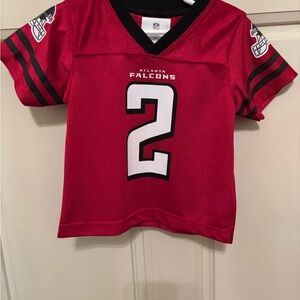 Atlanta Falcons Kids Red Jersey Ryan. 2T